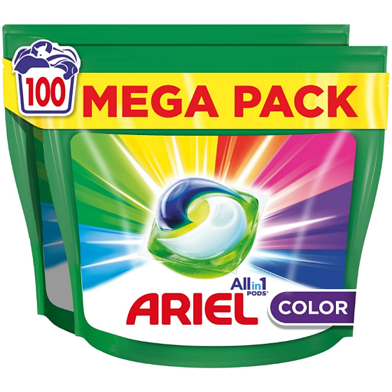 Ariel Extra Clean Power gélové kapsule univerzálne na pranie 100 kusov