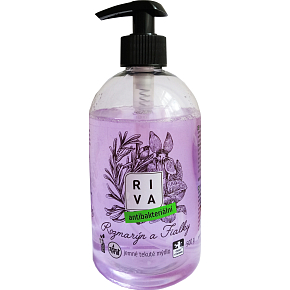 Riva rozmarín a fialky antibakteriálne mydlo, 500 ml