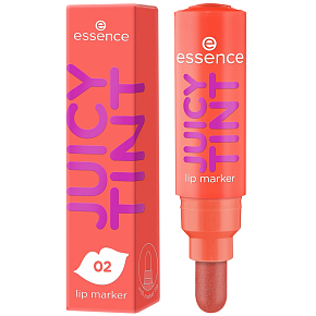 Essence fix na rty JUICY TINT 02 Strawberry 3,5 ml Essence fix na rty JUICY TINT 02 Strawberry 3,5 ml