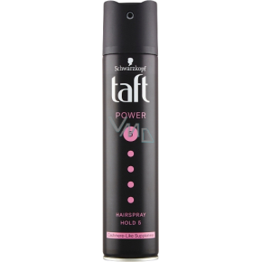 Taft Power Cashmere, lak na vlasy mega silná fixácia, sila fixácie 5, 250 ml