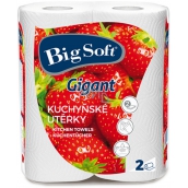 Big Soft Gigant papierové utierky 80 utierok 2 kusy