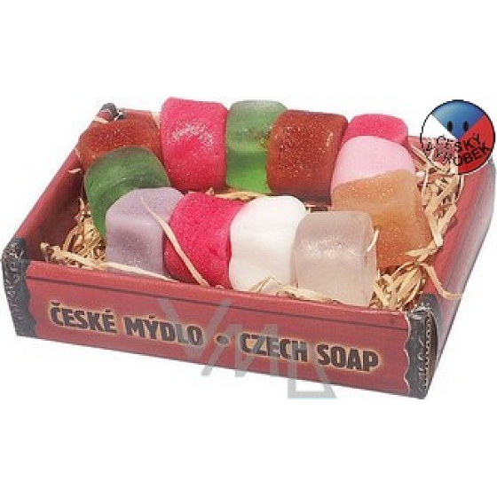 Bohemia Gifts Náramok ručne vyrábané toaletné mydlo v krabičke 100 g