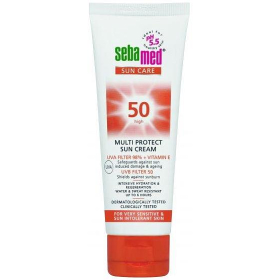 SebaMed Sun Care SPF50 Veľmi vysoká ochrana proti slnku 75 ml
