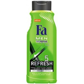 Fa Men Xtreme Refresh sprchový gél na telo a vlasy 400 ml