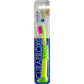 Curaprox Curakid CK 4260 Ultra Soft najmäkšie ponúkaná varianta zubná kefka rôzne farby pre deti 1 kus
