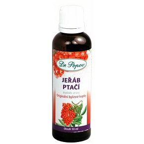 Dr. Popov Jarabina vtáčia originálne bylinné kvapky antioxidant, vyrovnáva hormonálnu hladinu u žien 50 ml Dr. Popov Jarabina vtáčia originálne bylinné kvapky antioxidant, vyrovnáva hormonálnu hladinu u žien 50 ml