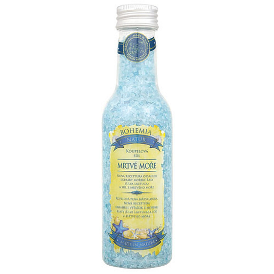 Bohemia Gifts Dead Sea Mŕtve more, Extrakt morských rias a soľou soľ do kúpeľa 260 g