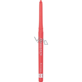 Rimmel London Exaggerate Lip Liner ceruzka na pery 102 Peachy-Beachy 0,25 g