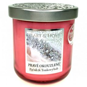 Heart & Home Pravé okúzlenie Sójová vonná sviečka veľká horí až 75 hodín 340 g