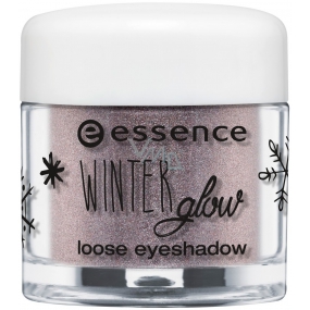 Essence Winter Glow očné tiene 01 Frozen Eyes 1,5 g