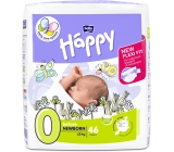 Bella Happy 0 Before Newborn od 0 - 2 kg plienkové nohavičky pre predčasne narodené deti a pre novorodencov s nízkou pôrodnou váhou 46 kusov