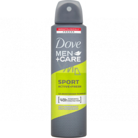 Dove Men + Care Sport Active + Fresh antiperspirant deodorant sprej pre mužov 150 ml