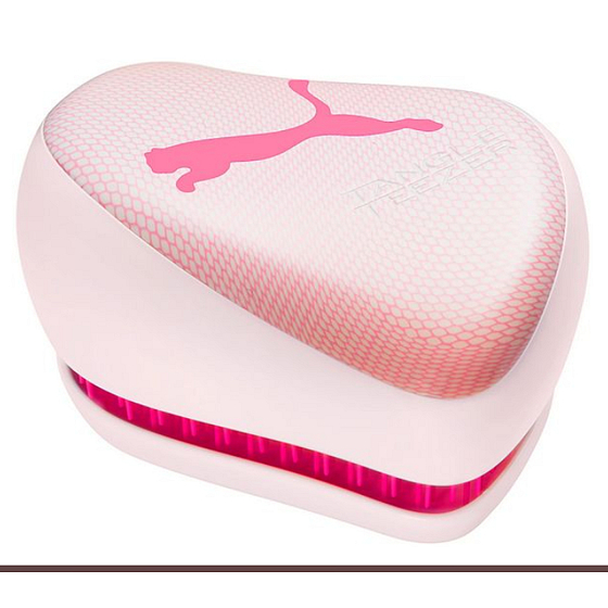 Tangle Teezer Compact Styler Puma kompaktný kefa na vlasy Neon Pink limitovaná edícia