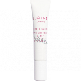 Lumene Lumo Nordic Bloom Anti-wrinkle & Firm Night Moisturizing Eye Cream spevňujúci a hydratačný očný krém proti vráskam 15 ml