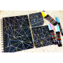 Posca Univerzálny akrylový popisovač 0,7 mm metalický červený PC-1MR