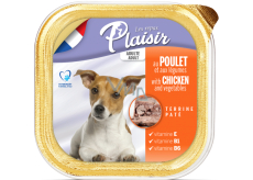 Plaisir Dog Kuracie mäso so zeleninou 300 g