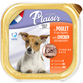 Plaisir Dog Kuracie mäso so zeleninou 300 g