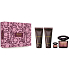 Versace Crystal Noir parfumovaná voda 90 ml + sprchový gél 100 ml + telové mlieko 100 ml + parfumovaná voda 5 ml, darčeková sada pre ženy