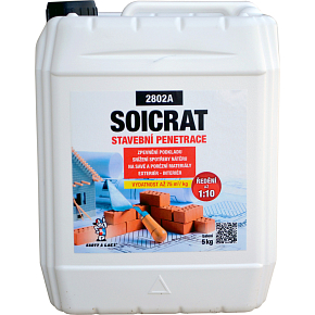 SOICRAT univerzálny penetrácia stavebná 2802A, 5 kg