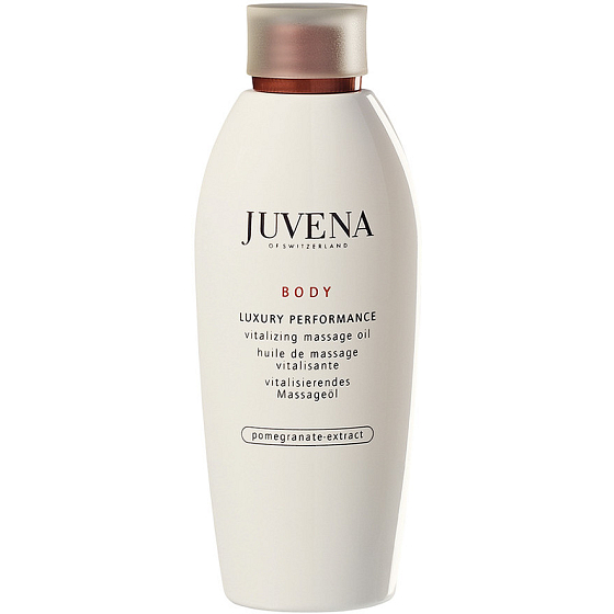 Juvena Body Luxury Performance zjemňujúce a vyživujúce masážny olej 200 ml