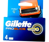 Gillette Fusion ProGlide Power náhradné hlavice 4 kusy pre mužov