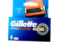 Gillette Fusion ProGlide Power náhradné hlavice 4 kusy pre mužov