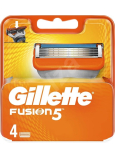 Gillette Fusion5 náhradné hlavice 4 kusy, pre mužov