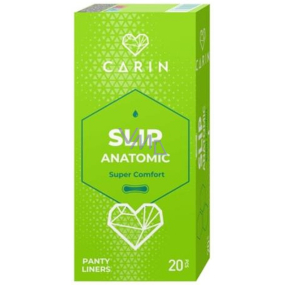 Carine Slip Anatomic slipové intímne vložky 20 kusov