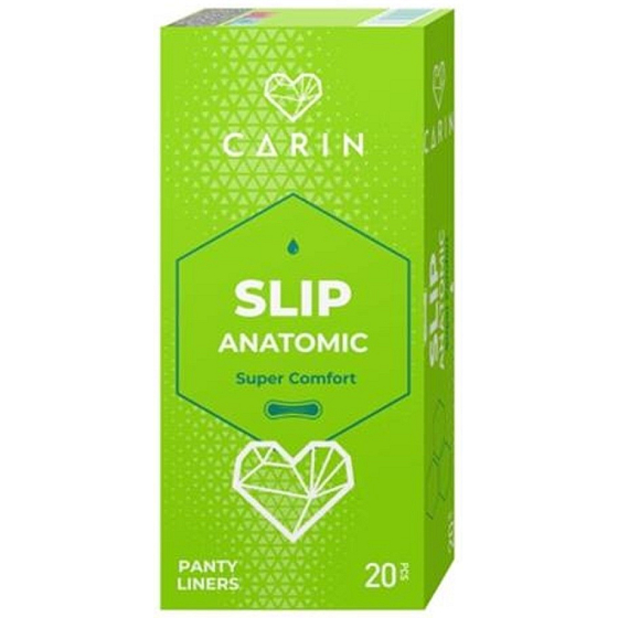 Carine Slip Anatomic slipové intímne vložky 20 kusov