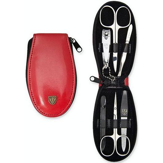 Kellermann 3 Swords Luxusná manikúra 6 dielna Red BL 7209 PN