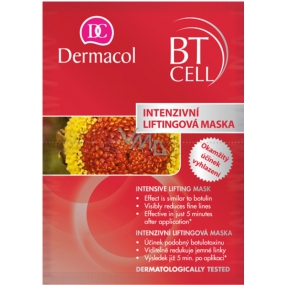 Dermacol BT Cell mask, Intenzívna liftingová maska 2 x 8 g
