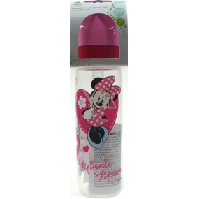 Disney Minnie Mouse Baby dojčenská fľaša 3+ 250 ml