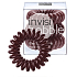 Invisibobble Chocolate Brown Sada Gumička do vlasov hnedá špirálová 3 kusy
