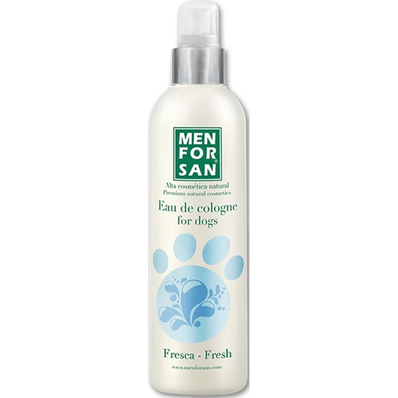 MenForSan Svieža vôňa kolínska voda pre psov 125 ml