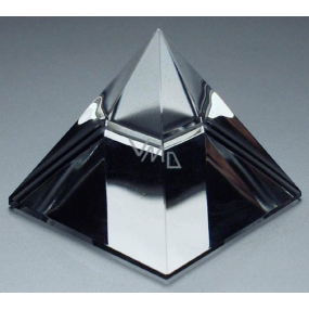Sklenená pyramída krištáľ 50 mm