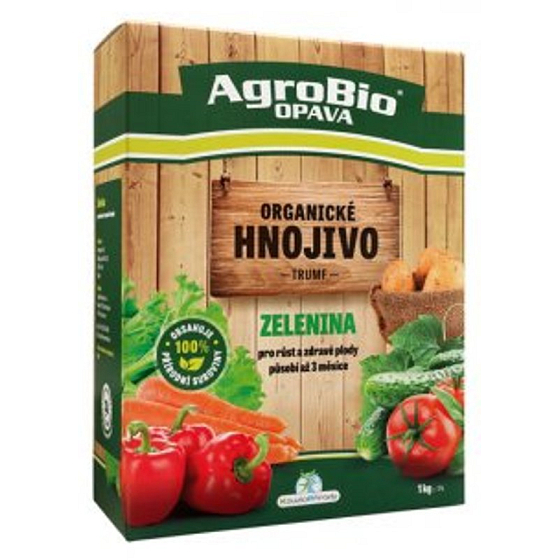 AgroBio Trumf Zelenina prírodné organické hnojivo 1 kg