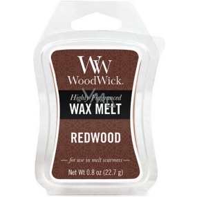 Woodwick Redwood - Santalové drevo vonný vosk do aromalampy 22.7 g