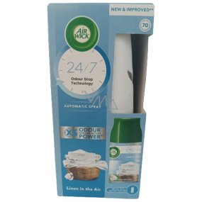 Air Wick Freshmatic Linen in the Air - Prádlo vo vánku automatický osviežovač sprej 250 ml