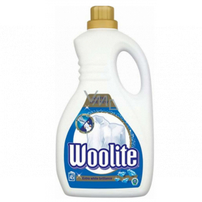 Woolite Extra White Brillance prací gél na biele prádlo 45 dávok 2,7 l