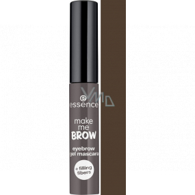 Essence Make Me Brow Eyebrow gélová riasenka na obočie 04 Ashy Brows 3,8 ml