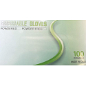 Disposable Gloves Rukavice Vinyl jednorazové nepúdrované pravoľavej veľkosť L box 100 kusov