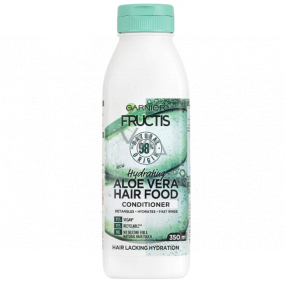 Garnier Fructis Hydrating Aloe Vera Hair Food hydratačný kondicionér pre normálne a suché vlasy 350 ml