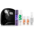 Toni & Guy Extreme Style lak na vlasy 100 ml + Instant Refresh suchý šampón 100 ml + Damage Repair šampón 50 ml + Damage Repair kondicionér 50 ml + Heat Protection Mist sprej na vlasy pre tepelnú ochranu 75 ml + čierna kozmetická taška, kozmetická sada
