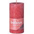 Bolsius Rustic sviečka červená valec 68 x 130 mm