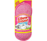 Elbow Grease Pink čistící pratelná houbička na různé povrchy hrubá 19 x 9,5 cm 1 kus