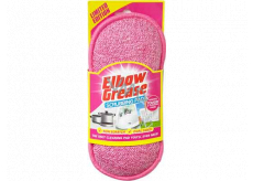 Elbow Grease Pink Umývateľná čistiaca špongia na rôzne povrchy 19 x 9,5 cm 1 kus