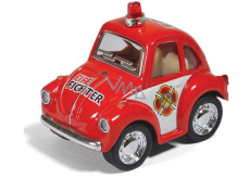 EP Line Volkswagen Little Beetle naťahovacie auto Hasiči 5 x 3 x 3 cm