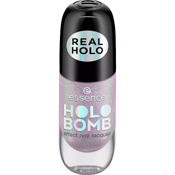 Essence Holo Bomb lak na nechty s holografickým efektom 05 Holo Me Tight 8 ml