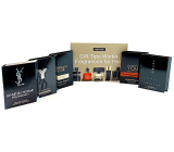 Yves Saint Laurent La Nuit de L´Homme edt 1,2 ml + Armani Emporio Stronger With You Absolutely edp 1,2 ml + Armani Code edp 1,2 ml + Prada Luna Rossa Black edp 1,2 ml + Yves Saint Laurent Y Le Parfum edp 1,2 ml, Gift Tips dárková sada