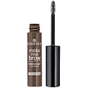 Essence Make me Brow gelová riasenka na obočie 07 Dark Browny Brows 3,8 ml